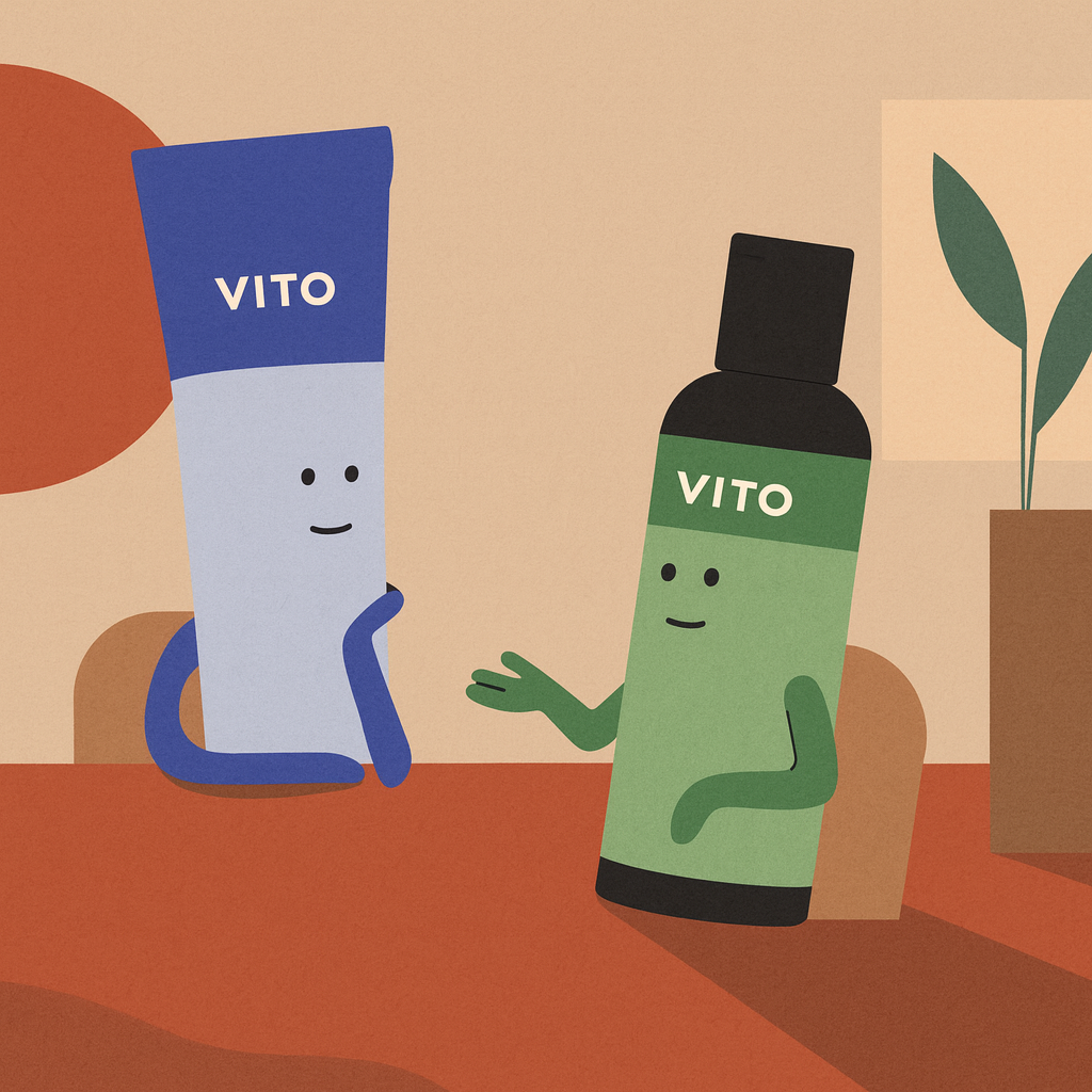 Kit pras Cabeças - Sabonete íntimo e The Paste