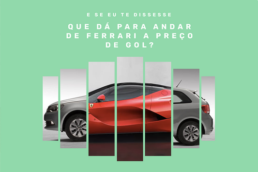 Ferrari a preço de Gol - Campanha da VITO para o primeiro pedido com 40% de desconto usando o cupom QUERO40