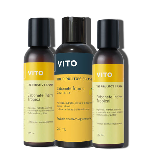 Kit Sabonete Íntimo Tradicional e Limão Siciliano
