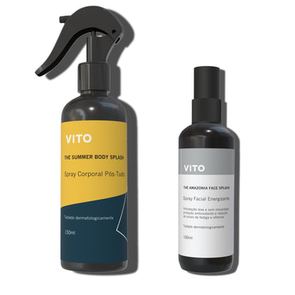 Kit Verão Pós Praia - Spray Facial e Body Splash