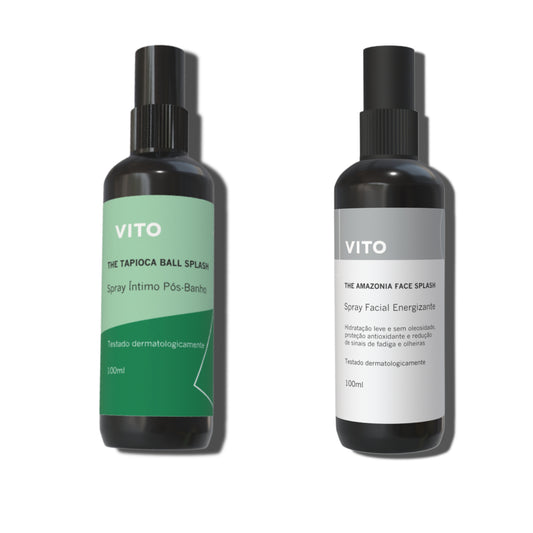 Kit Spray Íntimo e Facial - Tapioca e Amazonia Face Splash