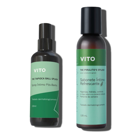 Kit Íntimo Verbenudo - Spray Tapioca Ball e Sabonete Pirulito's Splash
