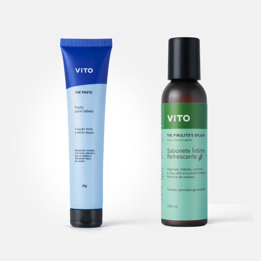 Kit pras Cabeças - Sabonete íntimo e The Paste